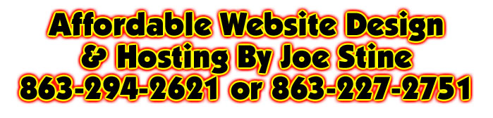 Affordable Website Design & Hosting by JoeStine.com